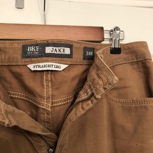 BKE Denim Pants. Size 34 color Khaki